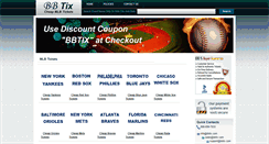 Desktop Screenshot of bbtix.com